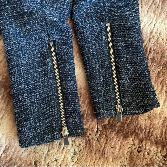 Club Monaco Tweed Asymmetrical Moto Blazer - Picture 5 of 12